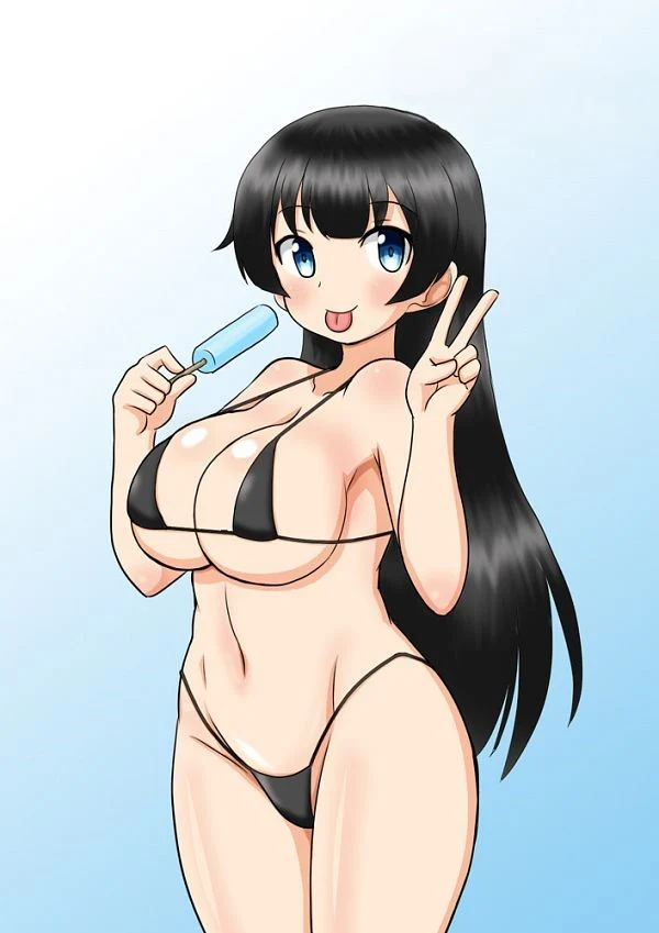 hình bikini anime ngực to bự