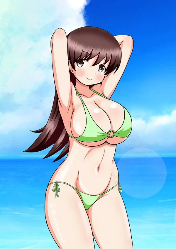 hình bikini anime nóng bỏng nhất