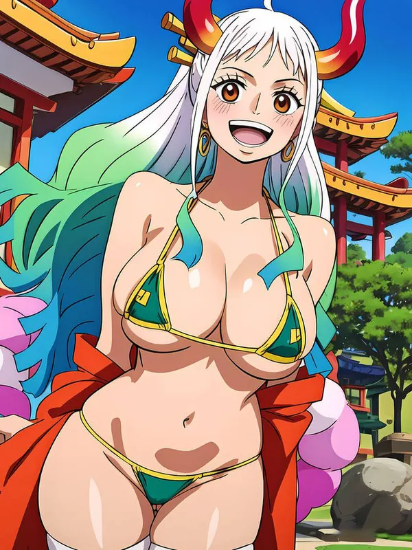 Ảnh anime mặc bikini bé xíu