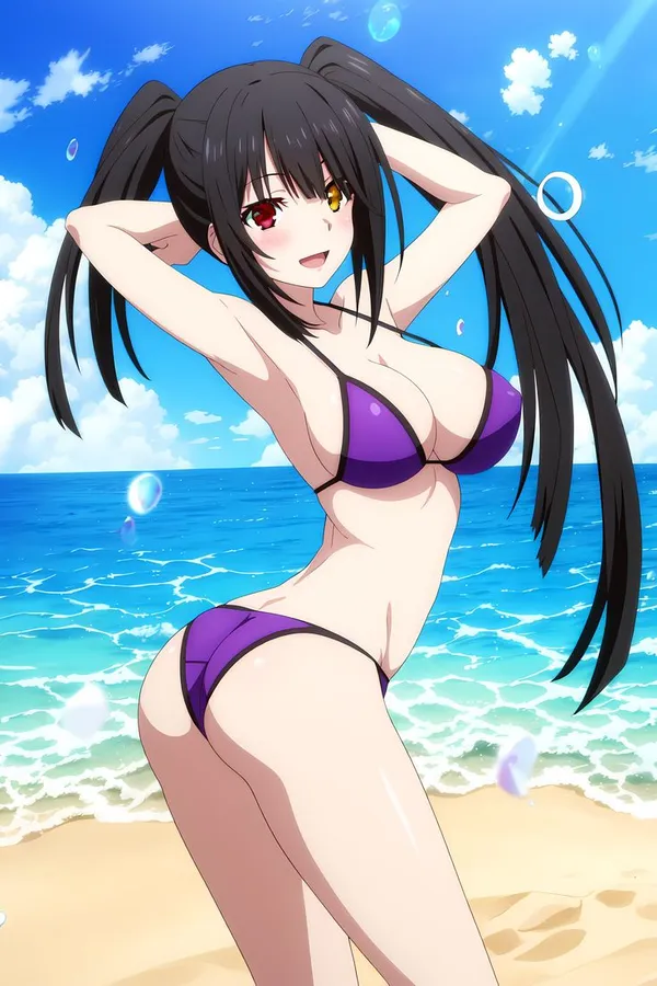 Hình ảnh anime sexy bikini show hàng