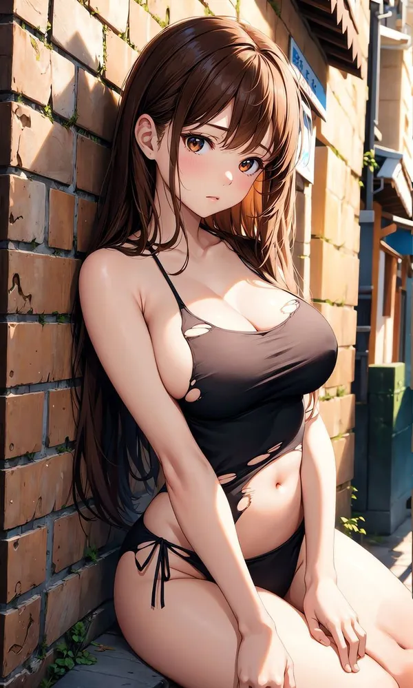 ảnh anime bikini hở hang