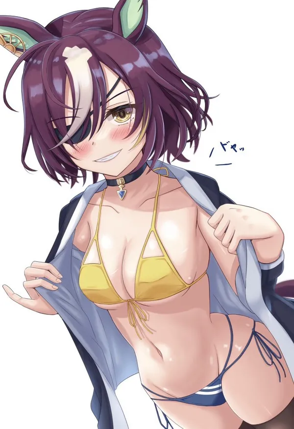 Hình ảnh anime sexy bikini