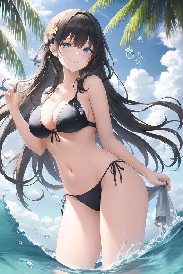 hình ảnh anime bikini dâm đãng