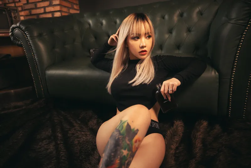 hot girl Tăng Thiên Kim sexy ngầu