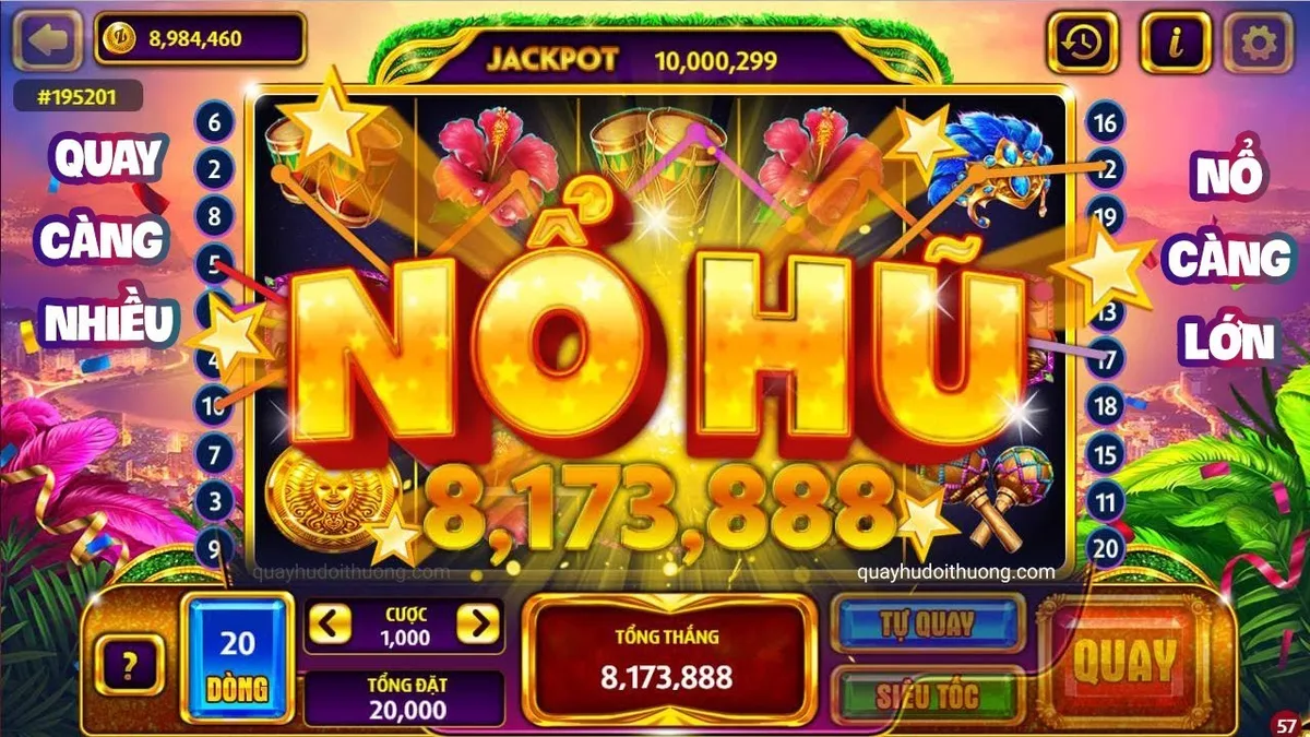 Người chơi chia sẻ khoảnh khắc trúng hũ lớn trên diễn đàn game