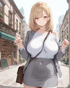 Hình anime vú bự múp míp ngọt ngào