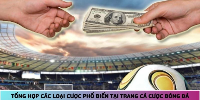 Tổng hợp các loại cược phổ biến tại trang cá cược bóng đá