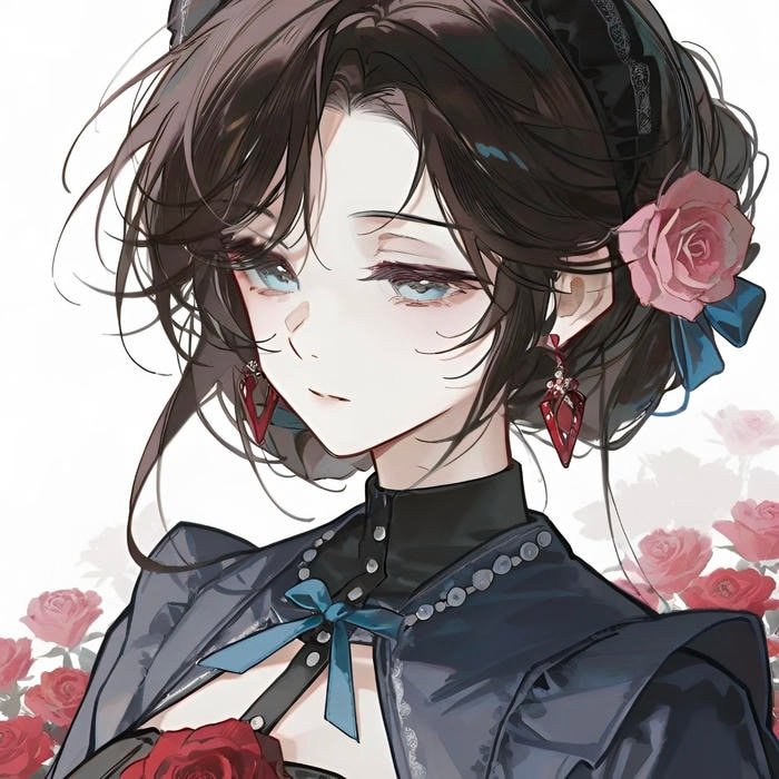 Ảnh avatar anime nữ mang tinh thần trẻ trung