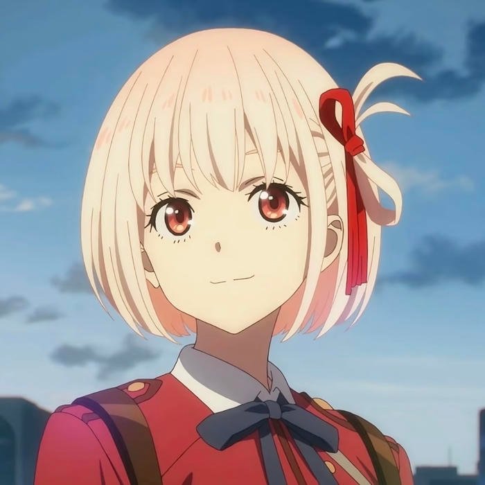 Ảnh avatar anime nữ với ánh mắt đầy sức sống