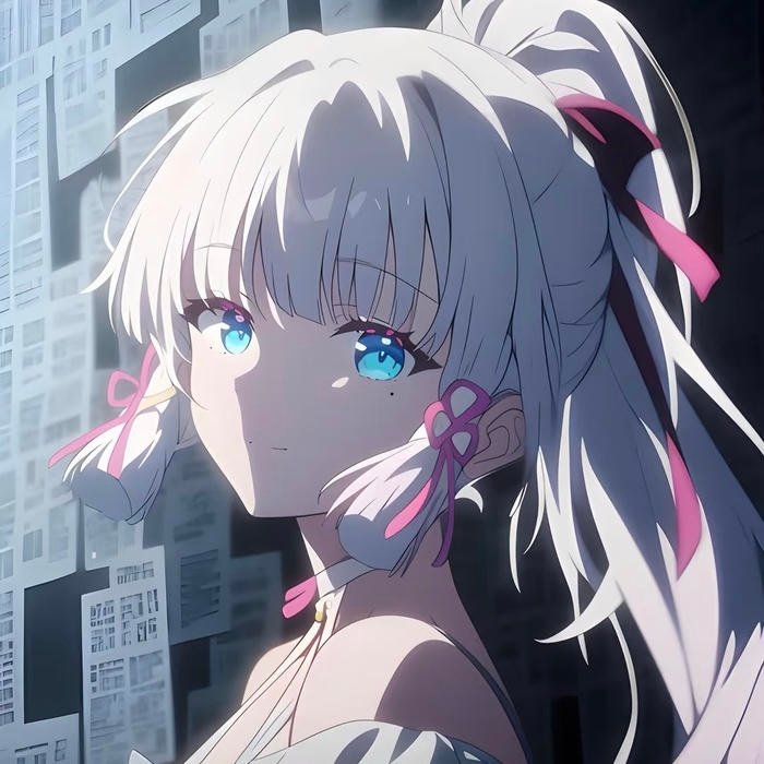 Ảnh avatar anime nữ với phong cách nhẹ nhàng thanh lịch