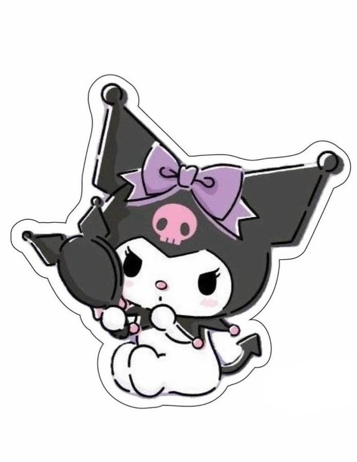 Ảnh nhãn dán kuromi nhịp vui vẻ