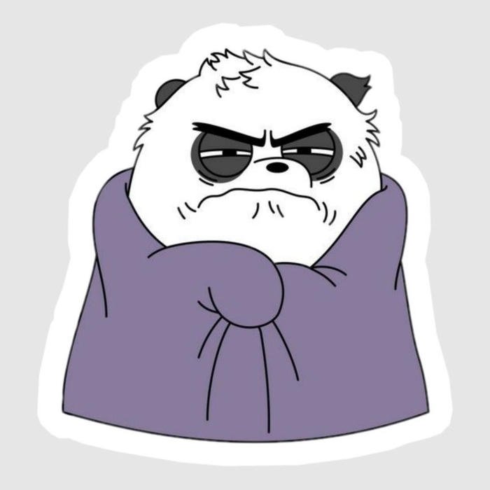 Ảnh sticker cute thiên về đơn giản