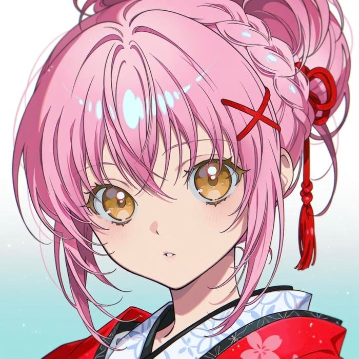 Bức ảnh avatar anime nữ mang nét đẹp tinh tế