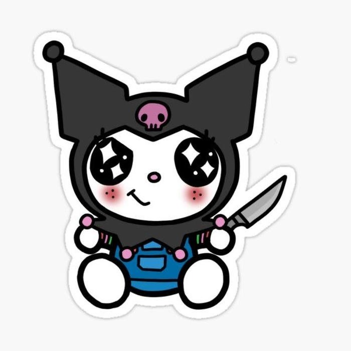 Bức ảnh nhãn dán kuromi nhịp cảm xúc