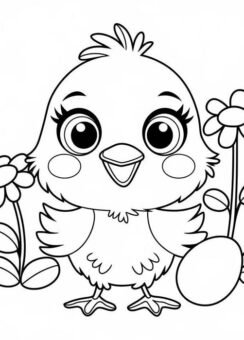 99+ Tranh tô màu con gà cho bé vừa học vừa chơi - Homepage featured post