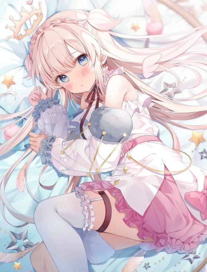 Bức hình anime nữ mang phong cách trẻ trung