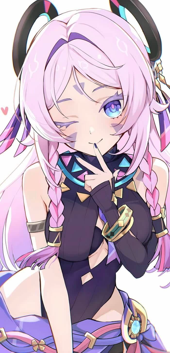 Bức hình anime nữ tạo cảm giác gần gũi