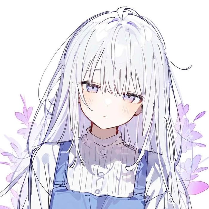 Bức hình avatar anime nữ ánh nhìn sâu lắng nổi bật