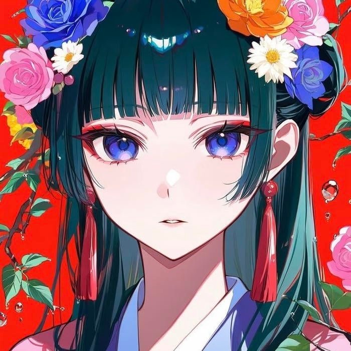 Bức hình avatar anime nữ mang cảm xúc dịu êm