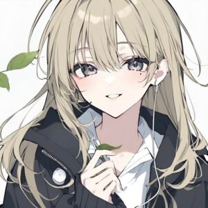 Bức hình avatar anime nữ với phong cách hài hòa