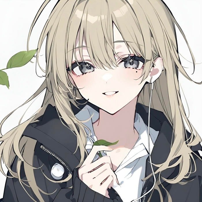 Bức hình avatar anime nữ với phong cách hài hòa