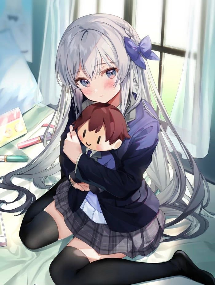 Hình ảnh anime nữ mang nét đẹp trong sáng