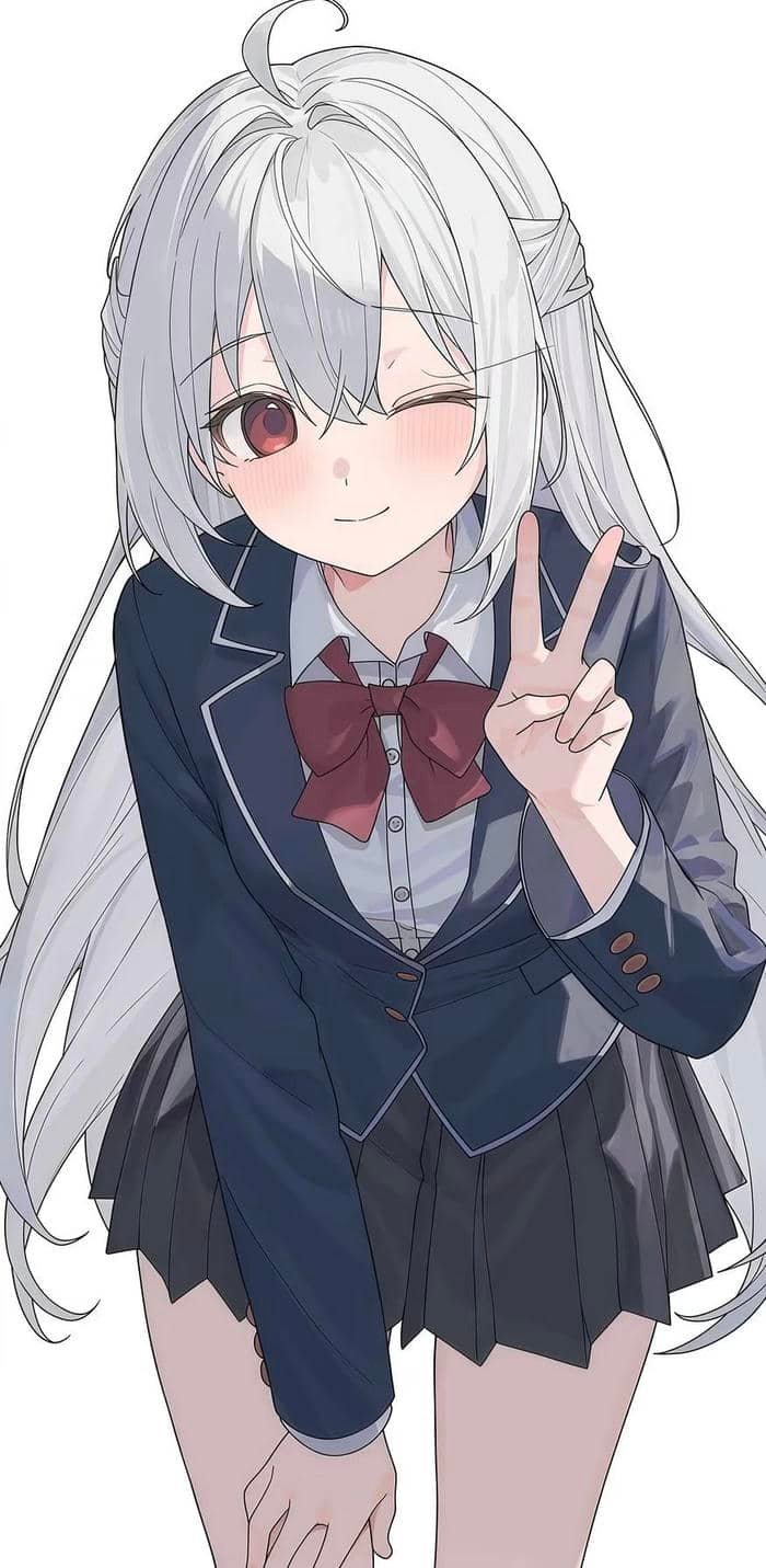 Hình ảnh anime nữ mang vẻ đẹp thu hút