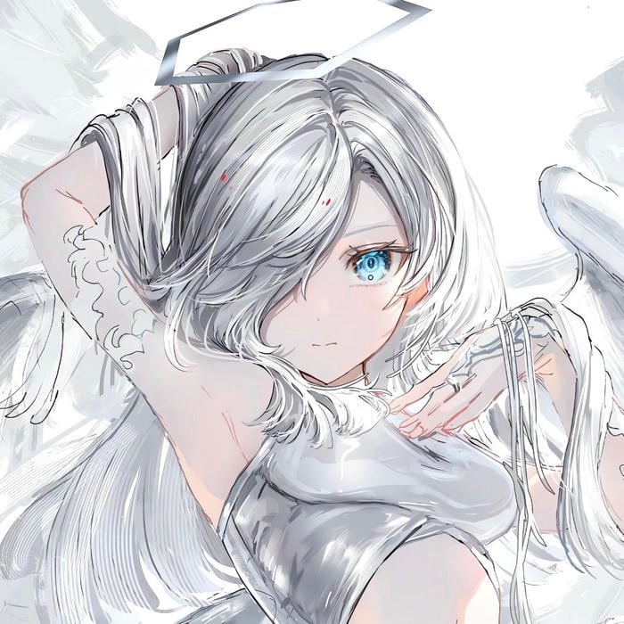 Hình avatar anime nữ thể hiện nét đẹp hài hòa