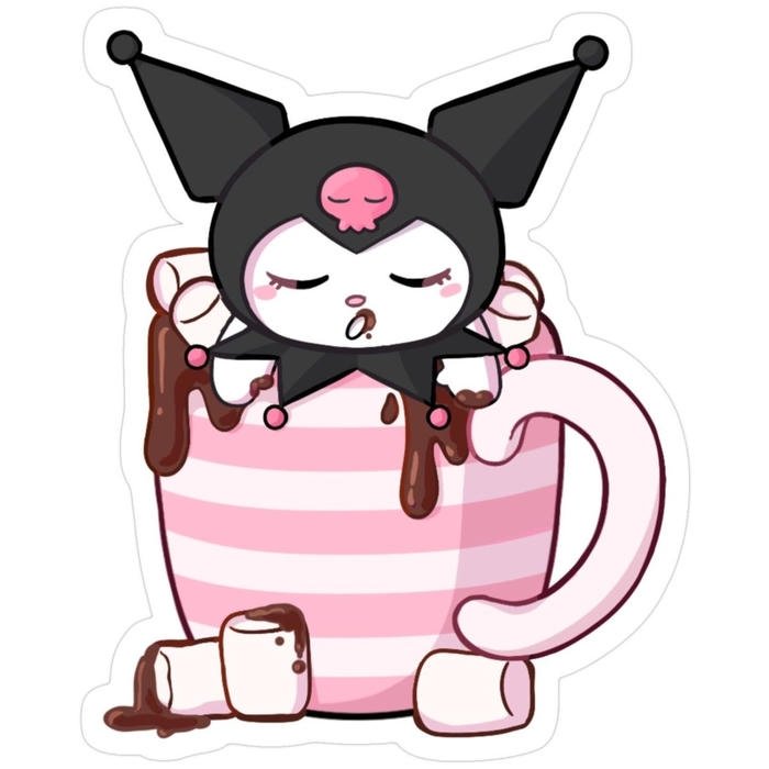 Nhãn dán kuromi tình huống trêu ngươi