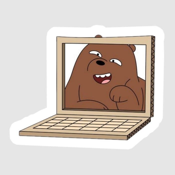 Nhãn dán sticker cute cho hội bạn