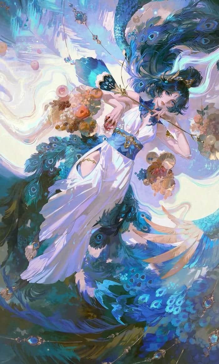 ảnh anime đẹp hiếm phong cách lạ