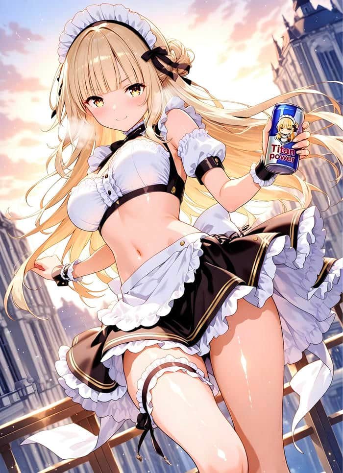 ảnh anime hầu gái vô cùng sexy hút mắt