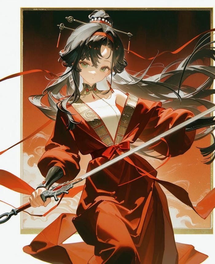 ảnh gái anime mlem lạ mắt