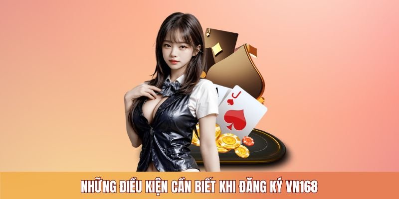 Những điều kiện cần biết khi đăng ký VN168