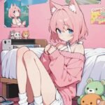 hình ảnh gái anime mlem ánh mắt ngơ ngác