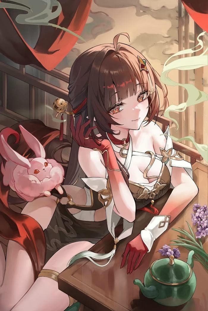 hình ảnh gái anime mlem bí ẩn