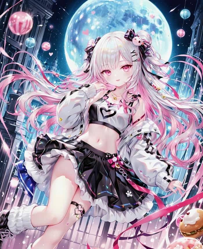 hình ảnh gái anime mlem mộng mơ