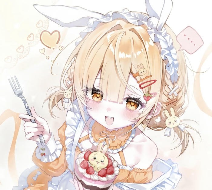 hình anime nữ cute tinh tế đường nét