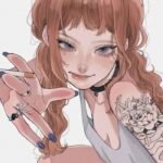 Ảnh anime nữ ngầu khắc họa tinh thần quyết đoán