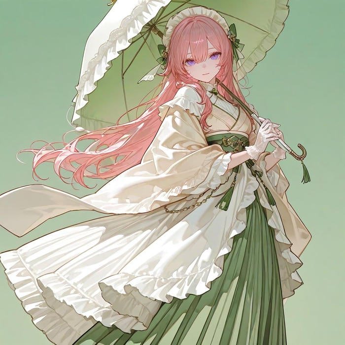 Ảnh anime nữ tóc hồng gợi cảm giác dễ chịu thư giãn