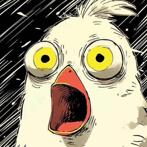 Ảnh meme diễn tả cảm giác sợ hãi rất rõ