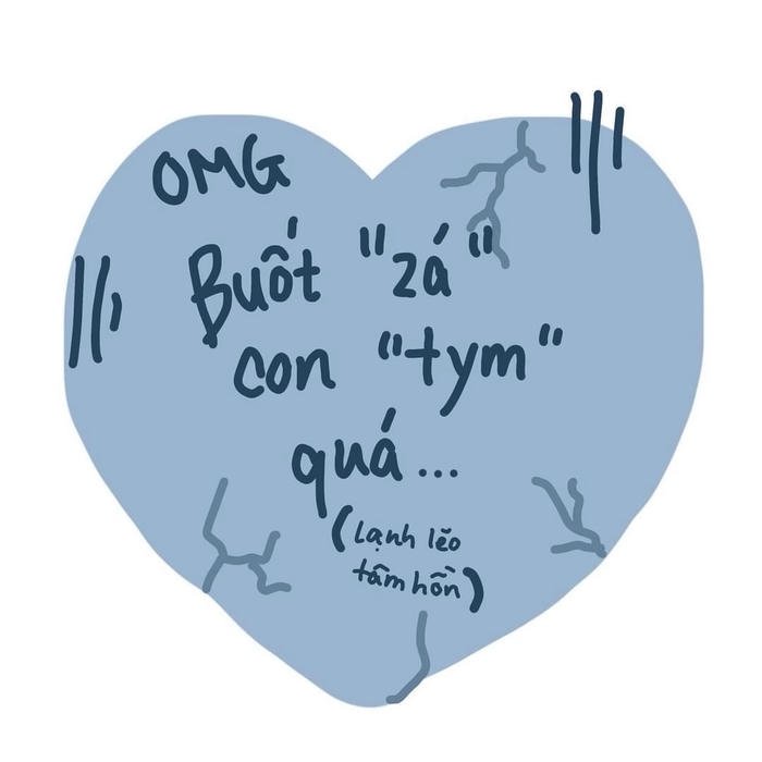 Ảnh sticker chữ câu nói vui vẻ