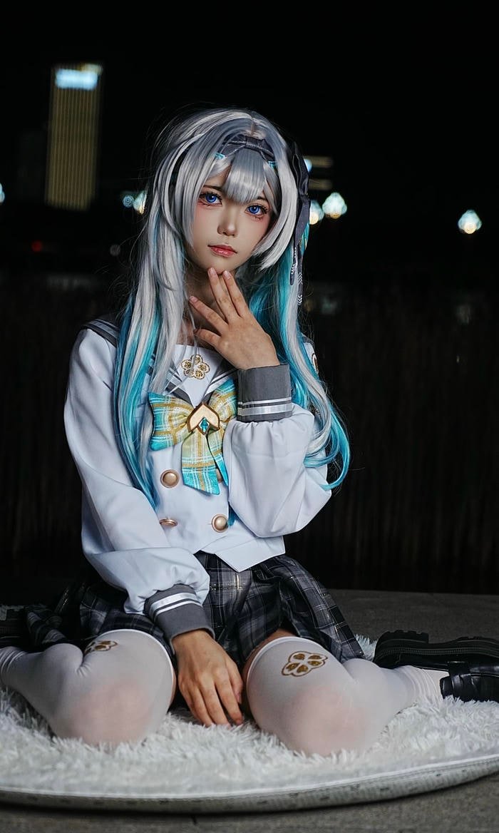 Bức ảnh gái xinh cosplay nhân vật anime gợi sự thu hút tự nhiên