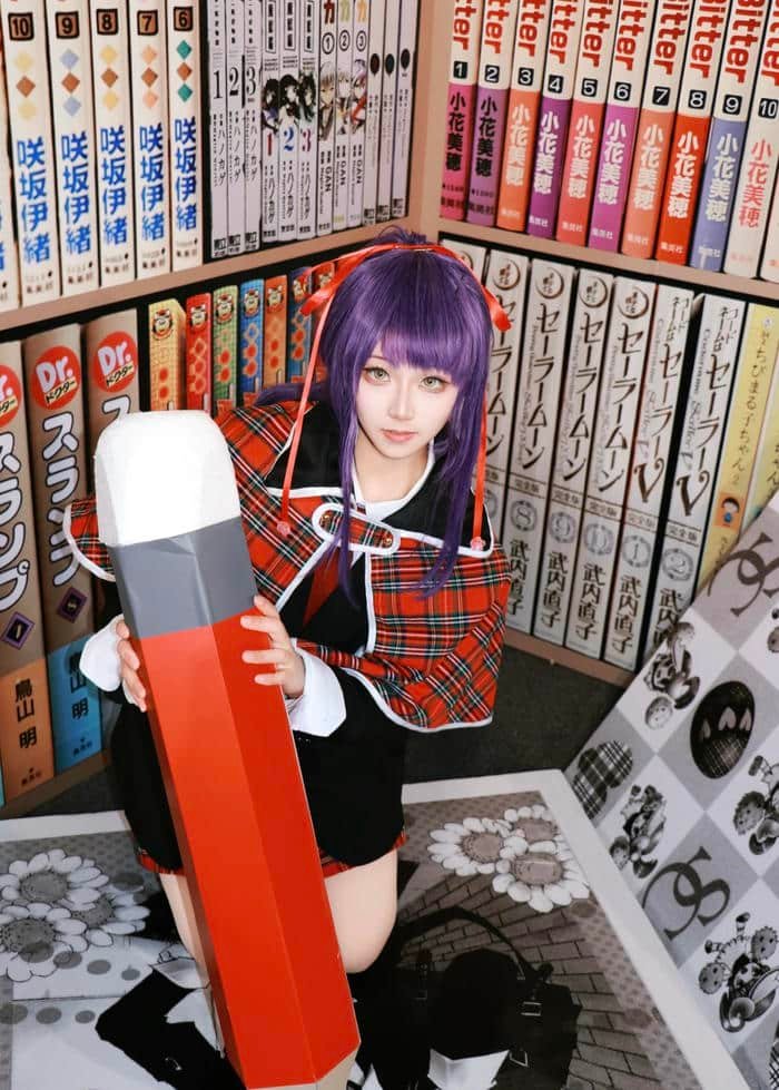 Bức hình gái xinh cosplay nhân vật anime mang dáng vẻ cuốn ánh nhìn