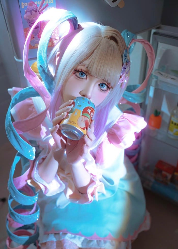 Bức hình gái xinh cosplay nhân vật anime mang nét đẹp cuốn