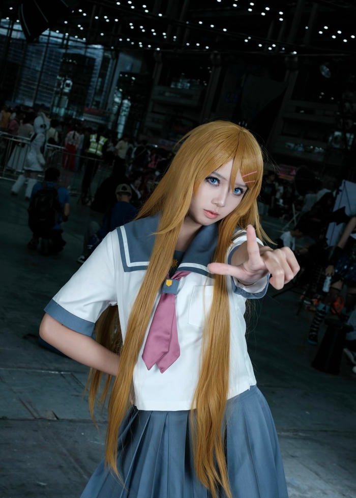 Bức hình gái xinh cosplay nhân vật anime mang nét đẹp hài hòa