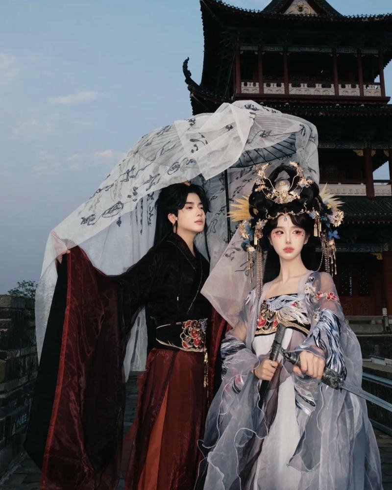 Cosplay cổ trang trang phục tinh xảo mang hồn xưa