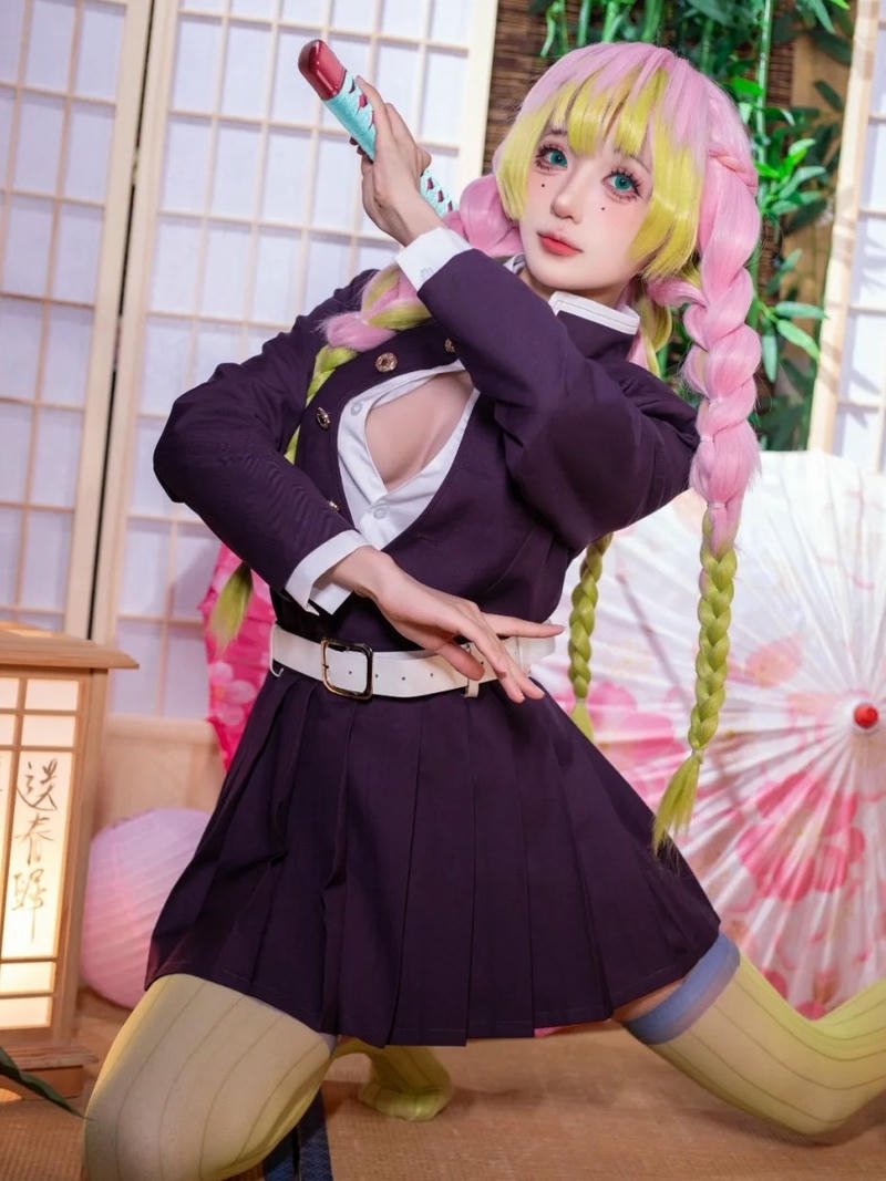 Cosplay luyến trụ phong vị đáng yêu đầy nghệ thuật