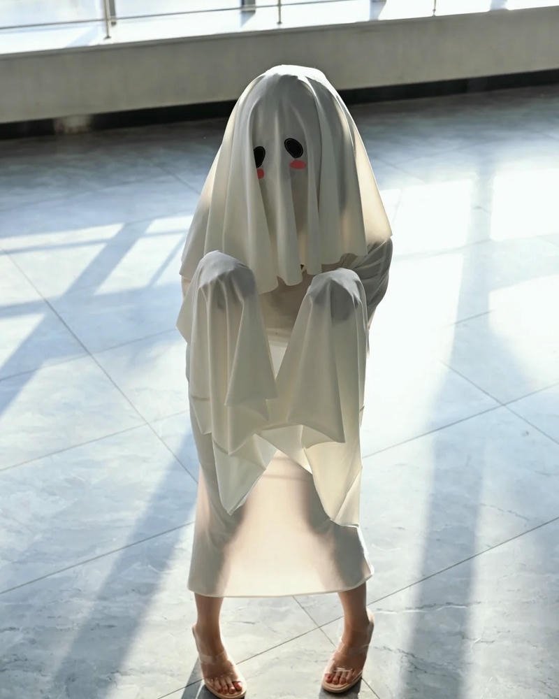 Cosplay ma nữ phong cách kinh dị đầy sáng tạo