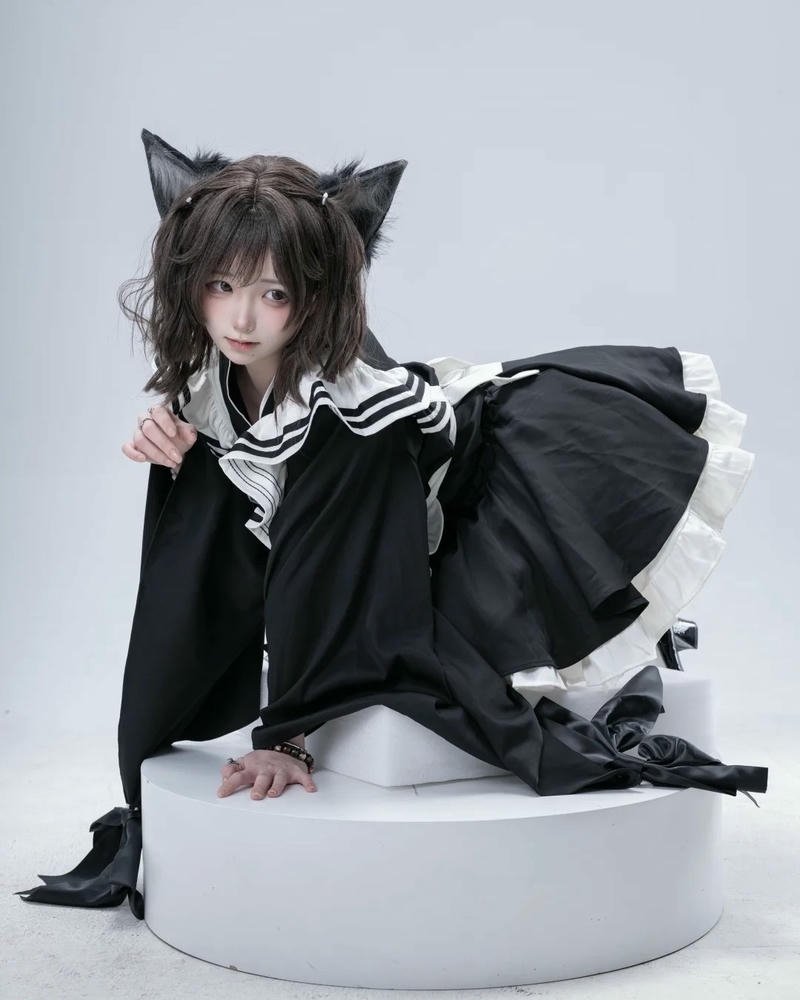 Cosplay mèo phong cách đáng yêu sinh động tự nhiên